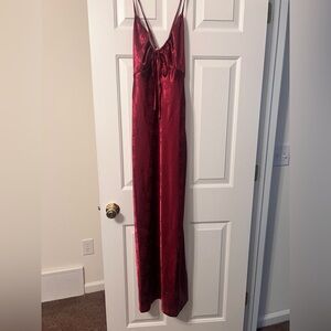 Wild Fable Burgundy Floral Dress